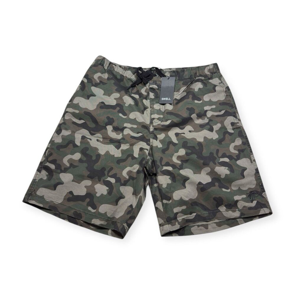 Swell Angeles Walk Camo Shorts Casual Beach Summer Surf *Choose your Size* BNWT